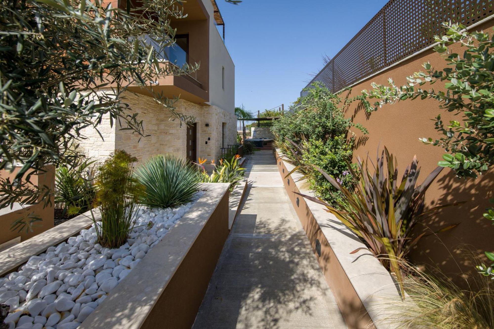 Almi-Cove Hilltop Villas Almirida Exterior foto
