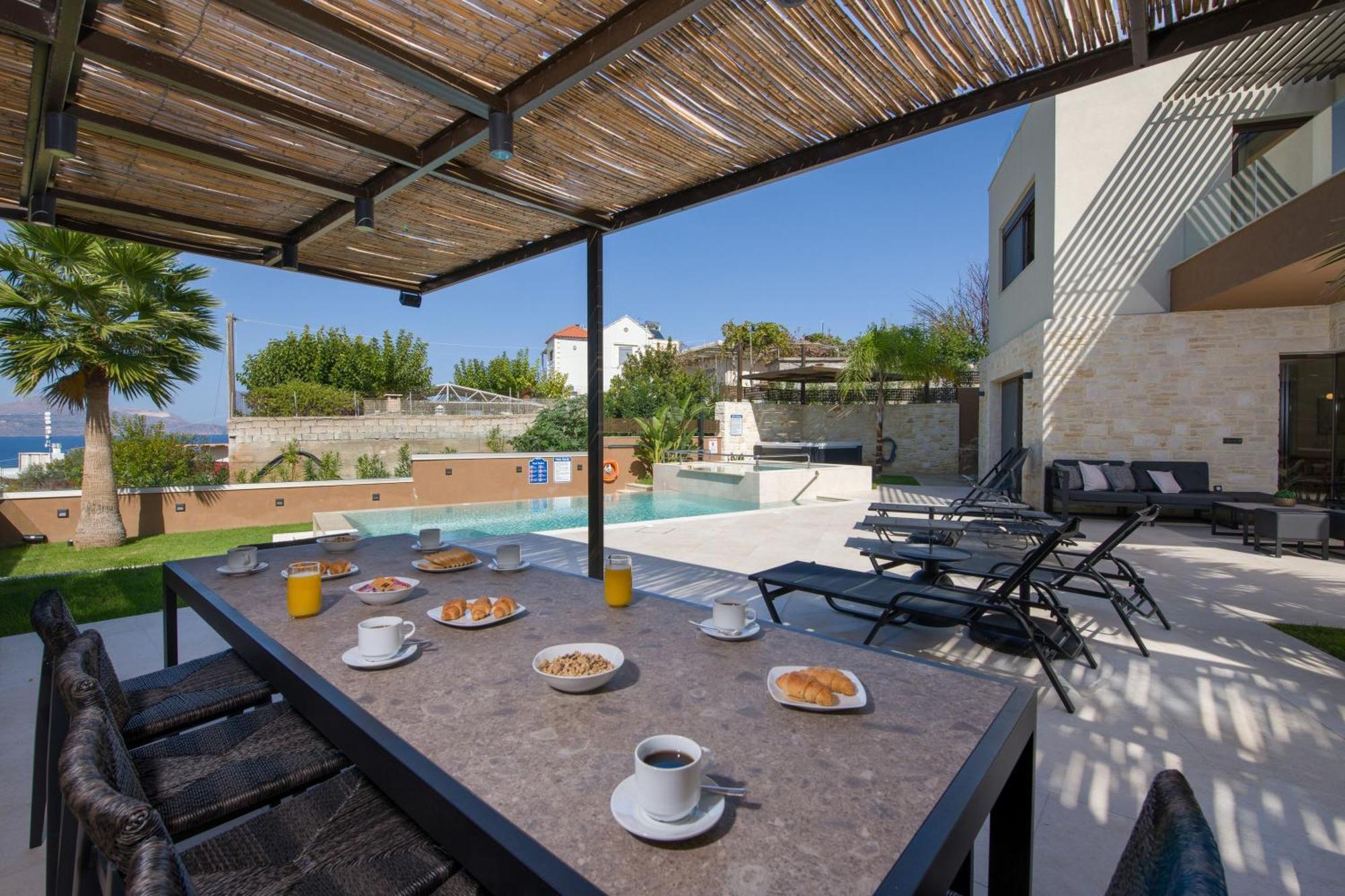 Almi-Cove Hilltop Villas Almirida Exterior foto
