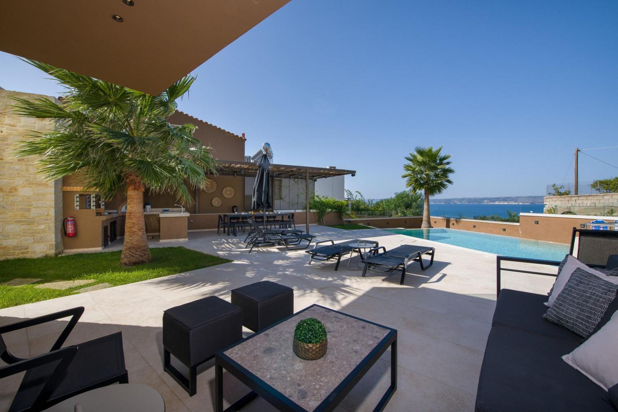 Almi-Cove Hilltop Villas Almirida Exterior foto