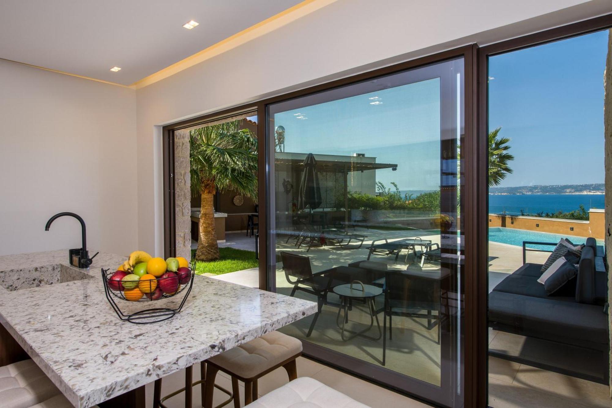 Almi-Cove Hilltop Villas Almirida Exterior foto