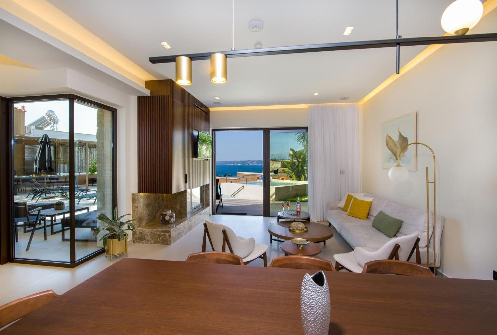 Almi-Cove Hilltop Villas Almirida Exterior foto