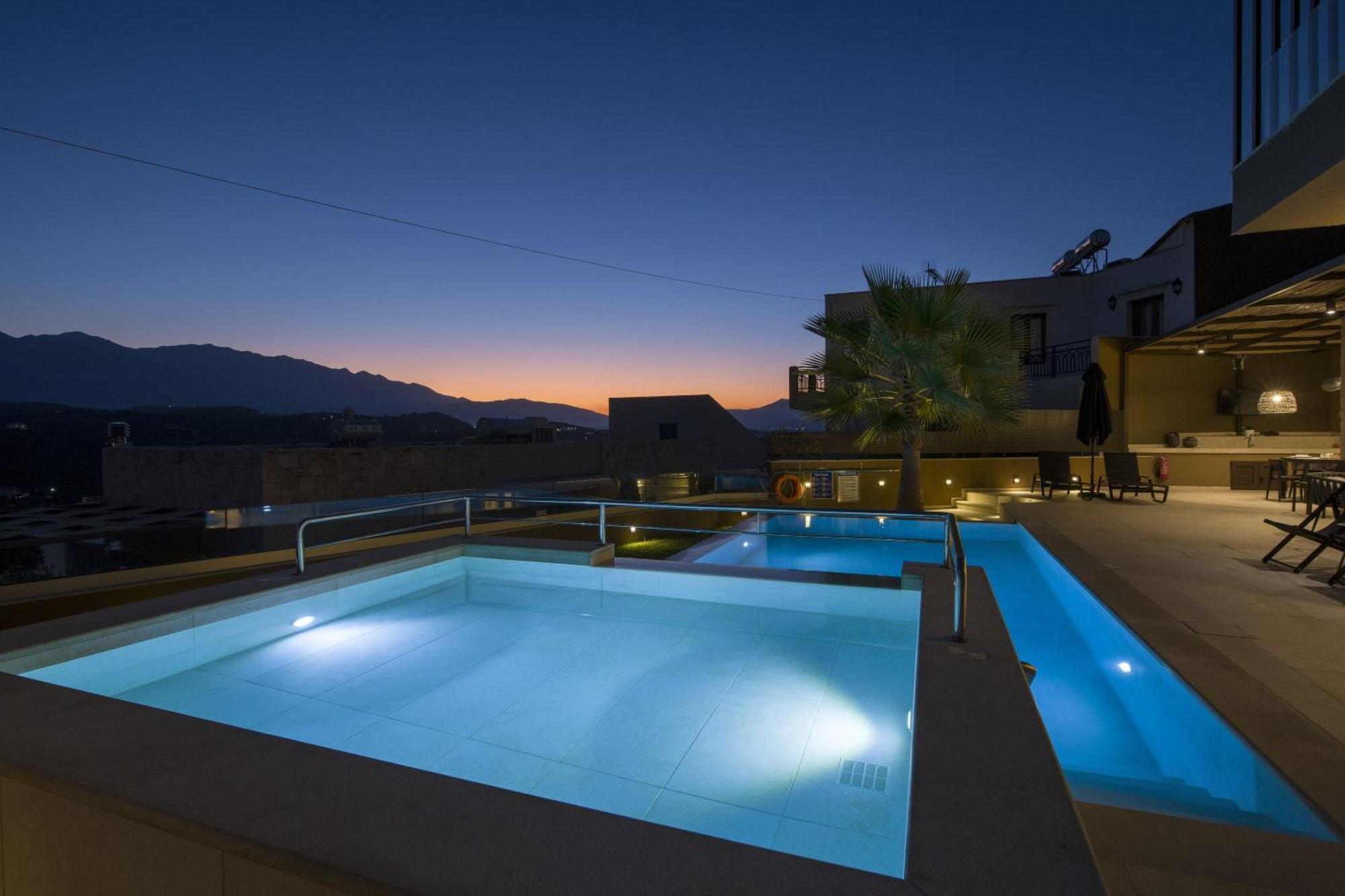 Almi-Cove Hilltop Villas Almirida Exterior foto