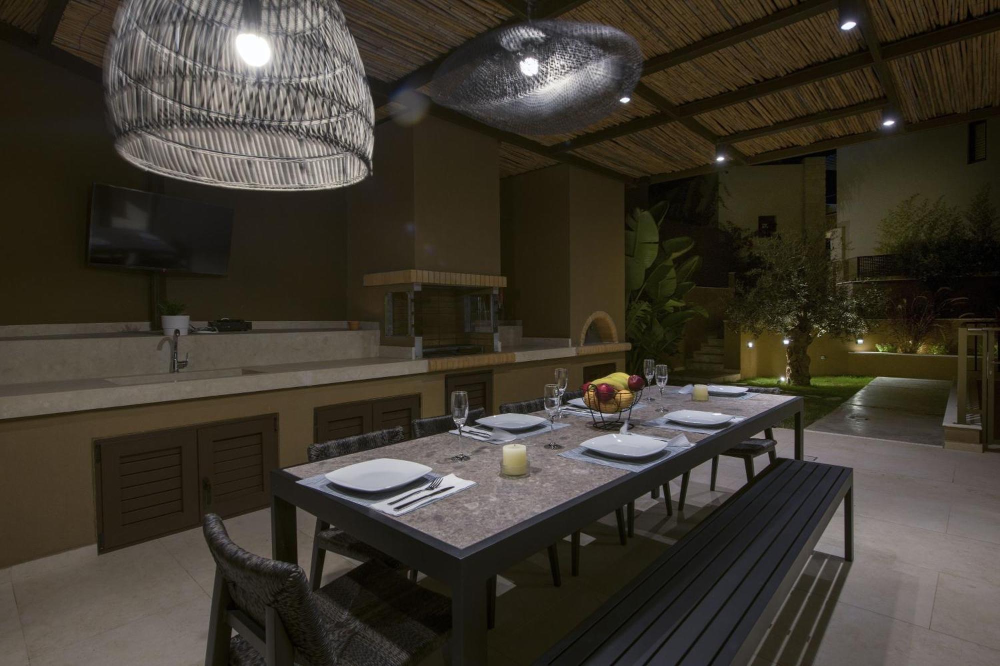 Almi-Cove Hilltop Villas Almirida Exterior foto