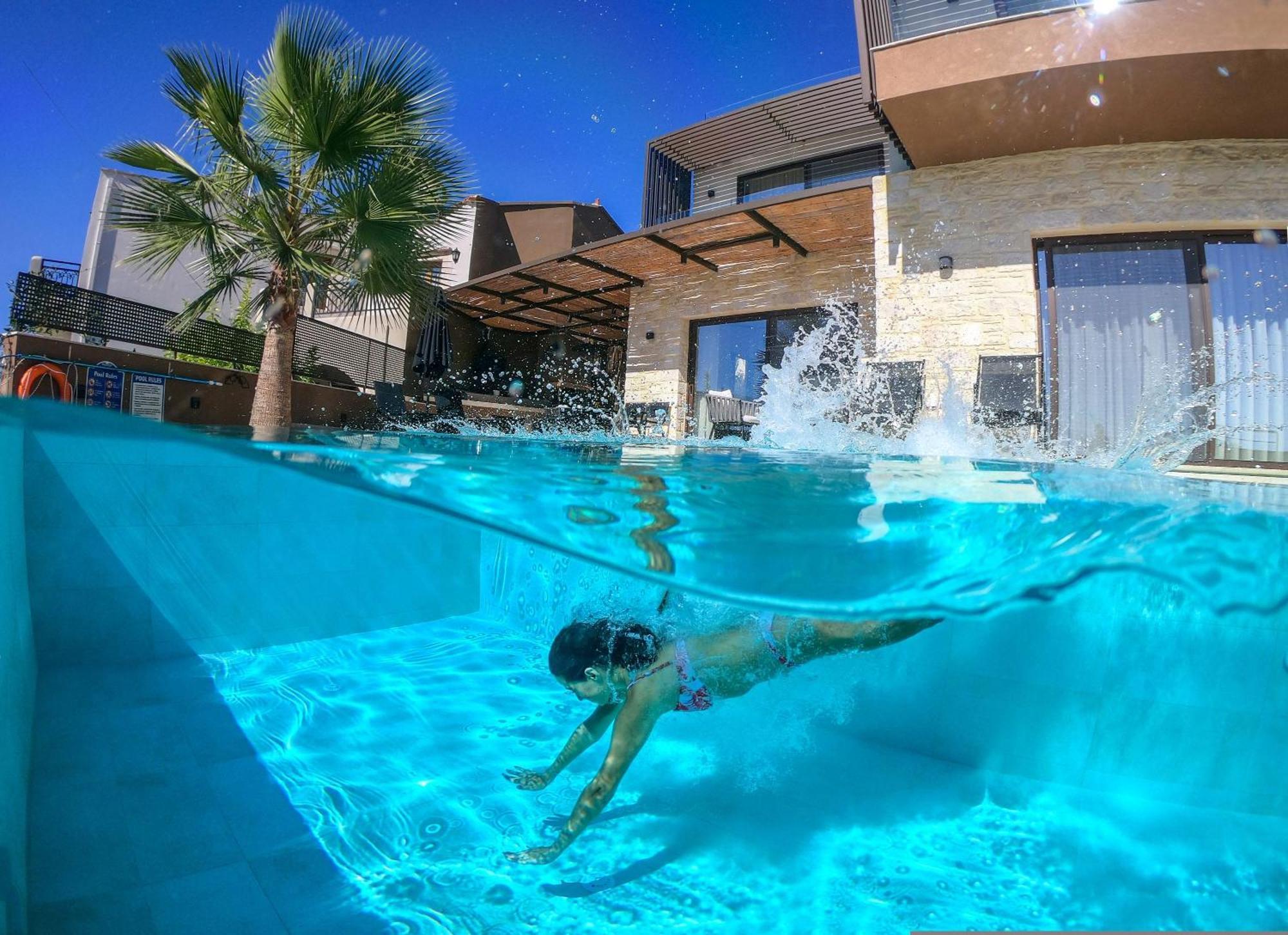 Almi-Cove Hilltop Villas Almirida Exterior foto