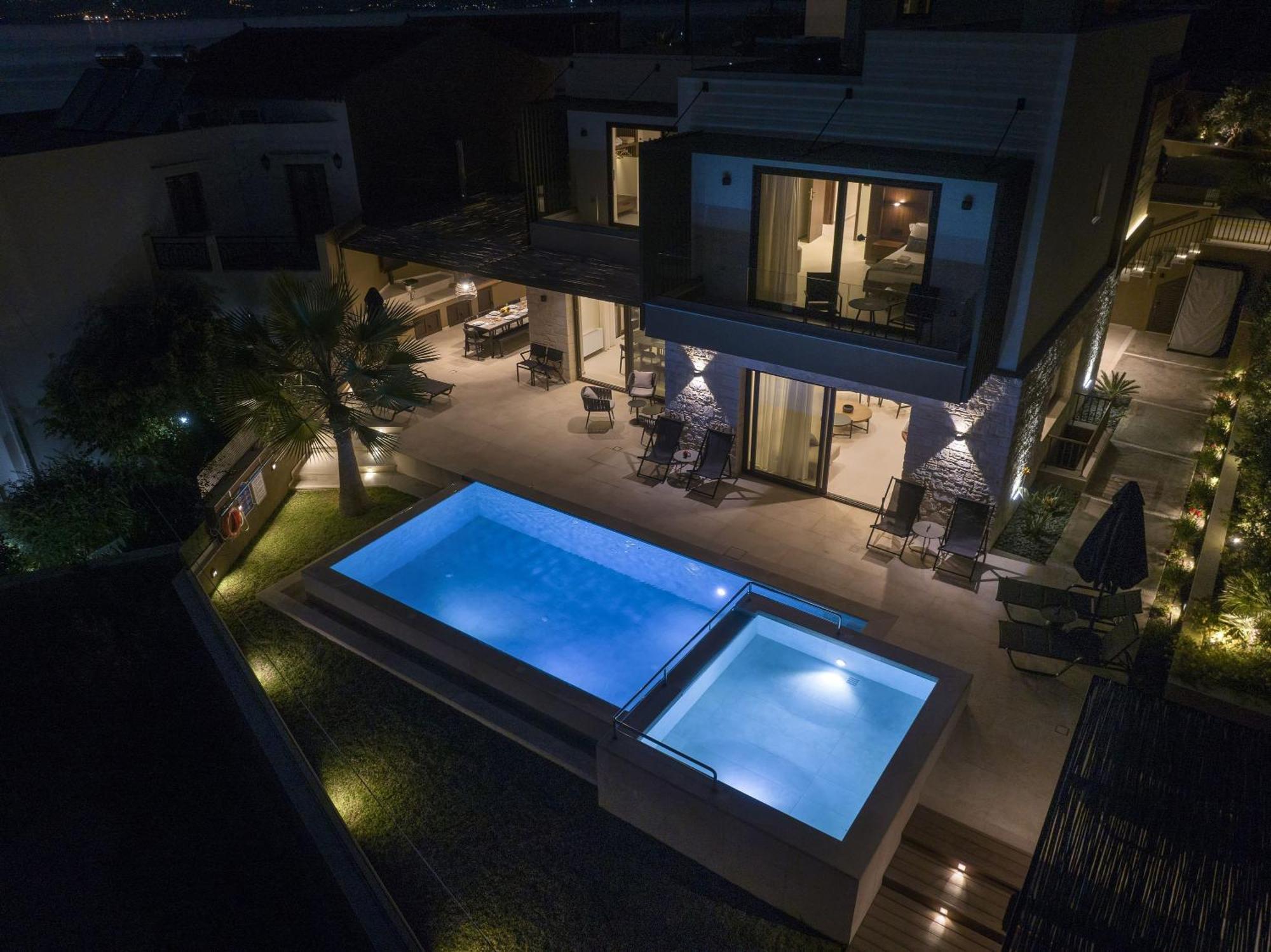Almi-Cove Hilltop Villas Almirida Exterior foto
