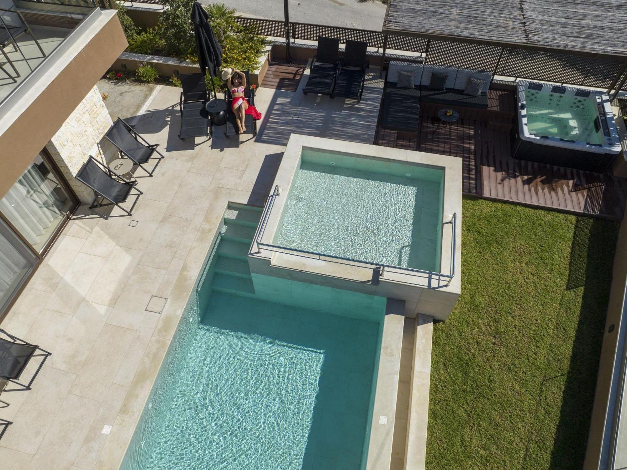 Almi-Cove Hilltop Villas Almirida Exterior foto