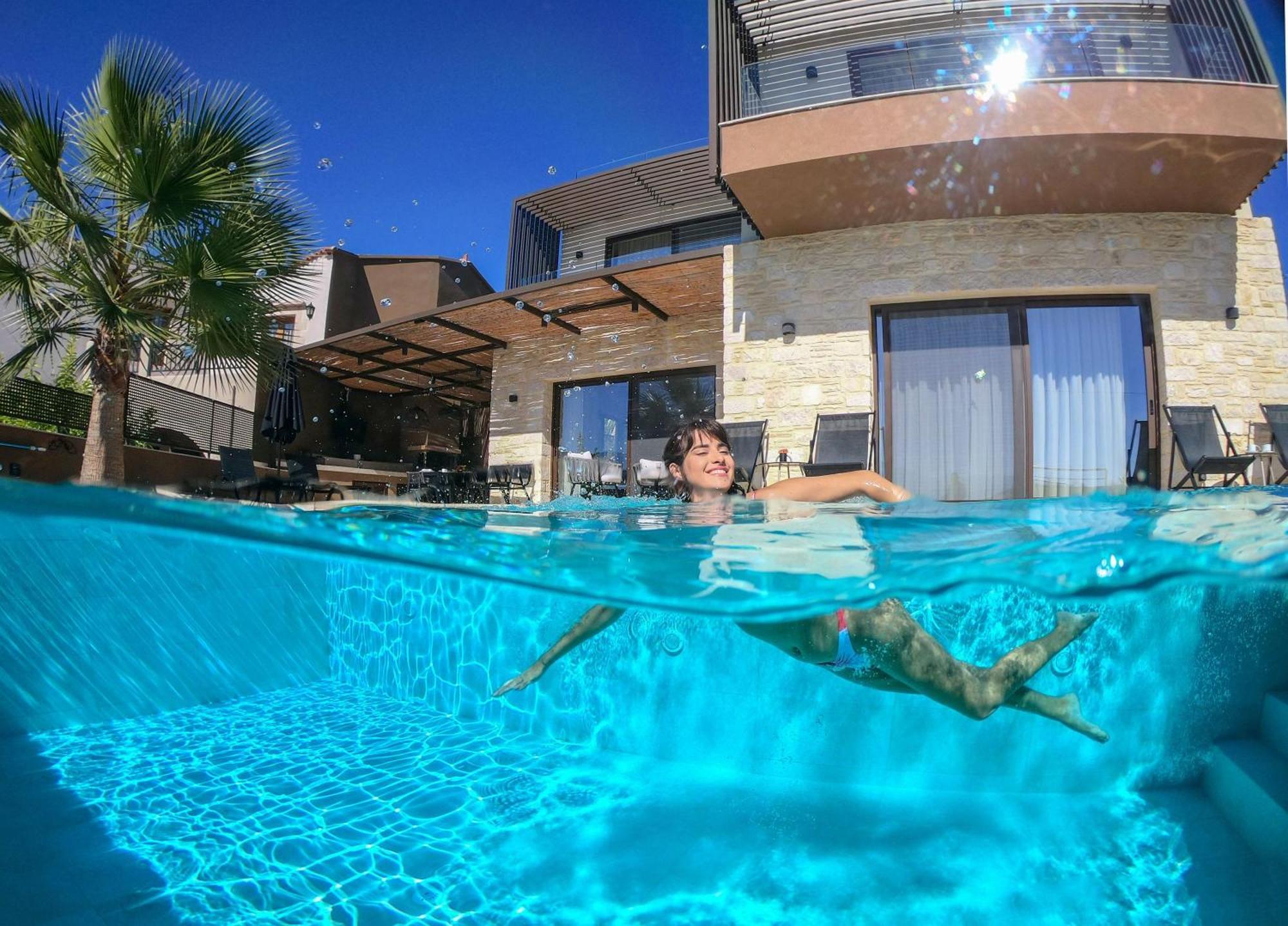 Almi-Cove Hilltop Villas Almirida Exterior foto
