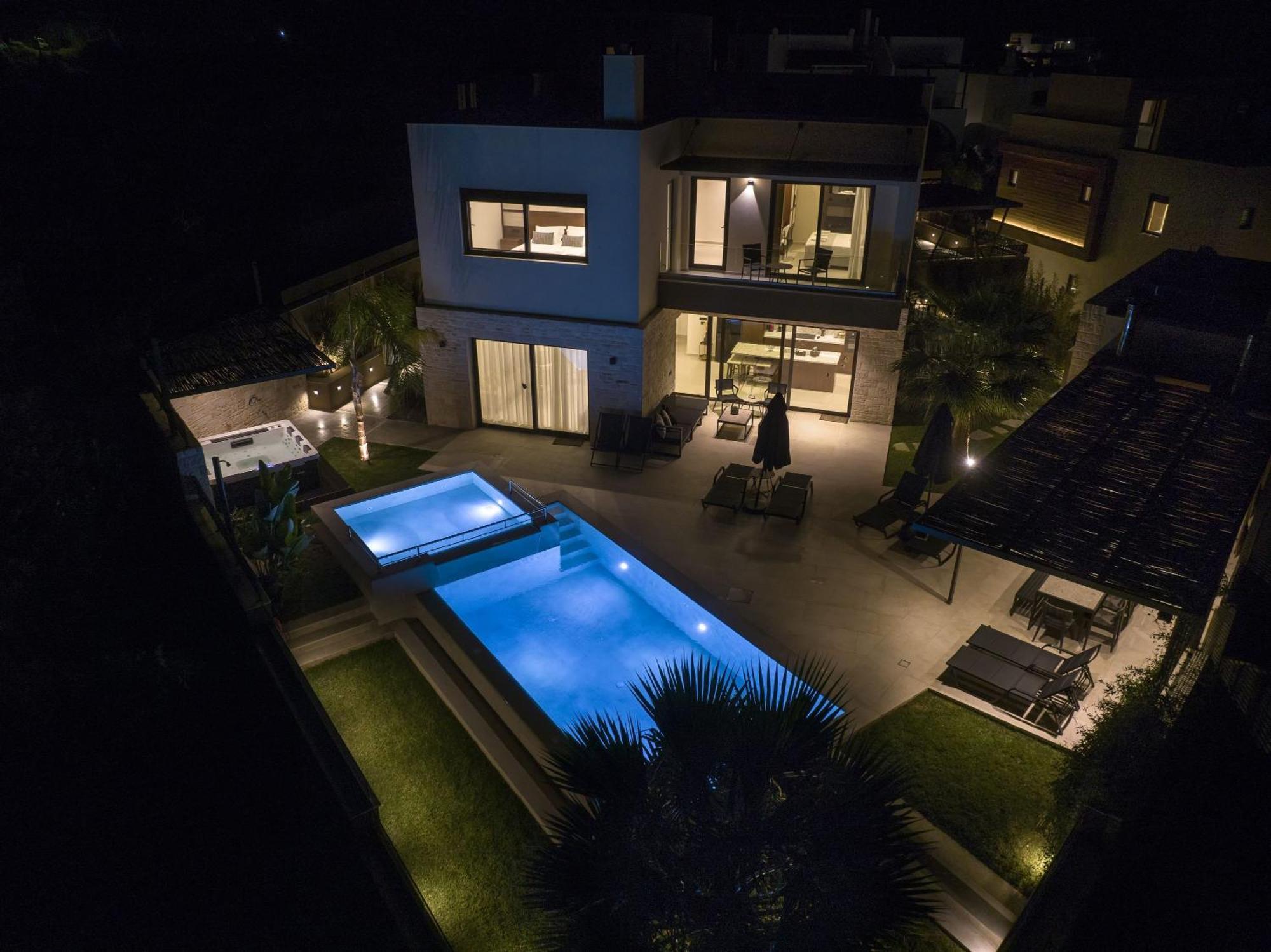 Almi-Cove Hilltop Villas Almirida Exterior foto