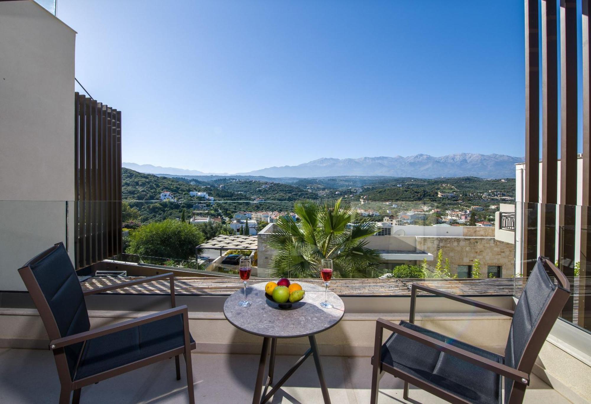 Almi-Cove Hilltop Villas Almirida Exterior foto